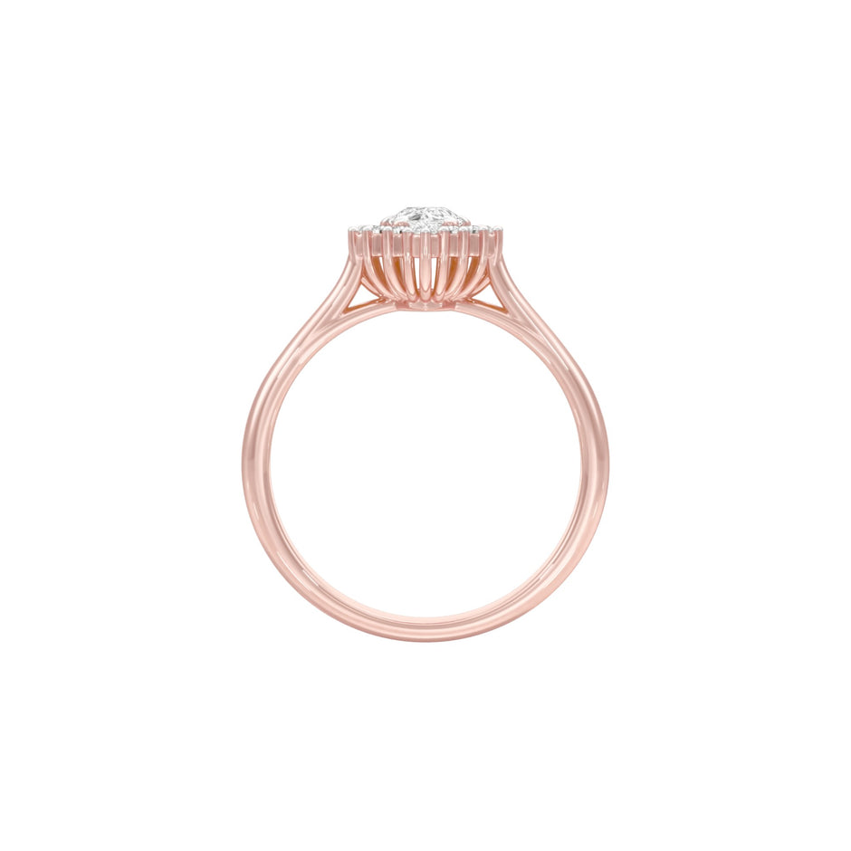 DLR001482 18 KT / Rose Gold / 22