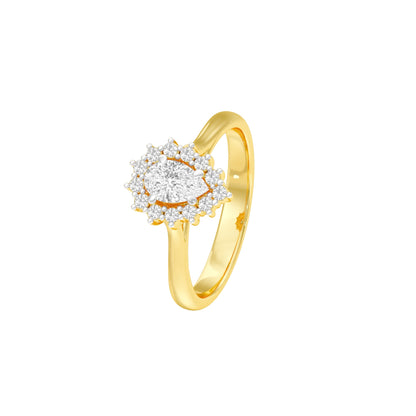 DLR001482 18 KT / Yellow Gold / 22