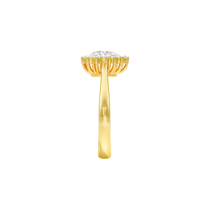 DLR001482 18 KT / Yellow Gold / 22