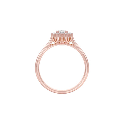 DLR001483 18 KT / Rose Gold / 22