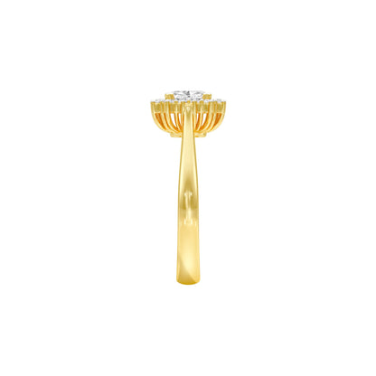 DLR001483 18 KT / Yellow Gold / 22