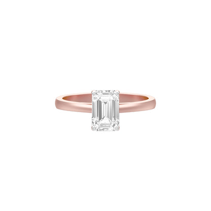 Square of Us Diamond Engagement Ring 18 KT / Rose Gold / 18