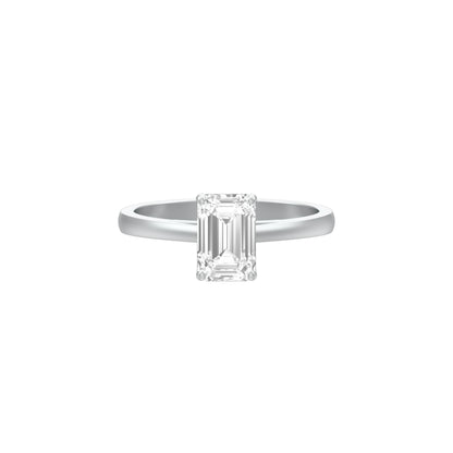 Square of Us Diamond Engagement Ring 18 KT / White Gold / 18