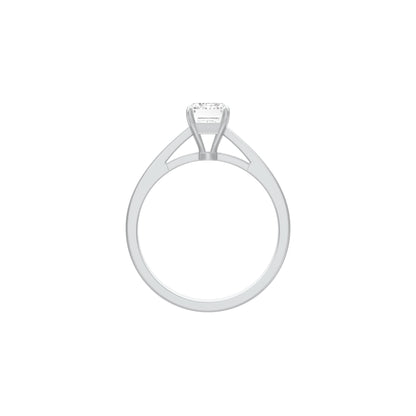 Square of Us Diamond Engagement Ring 18 KT / White Gold / 18