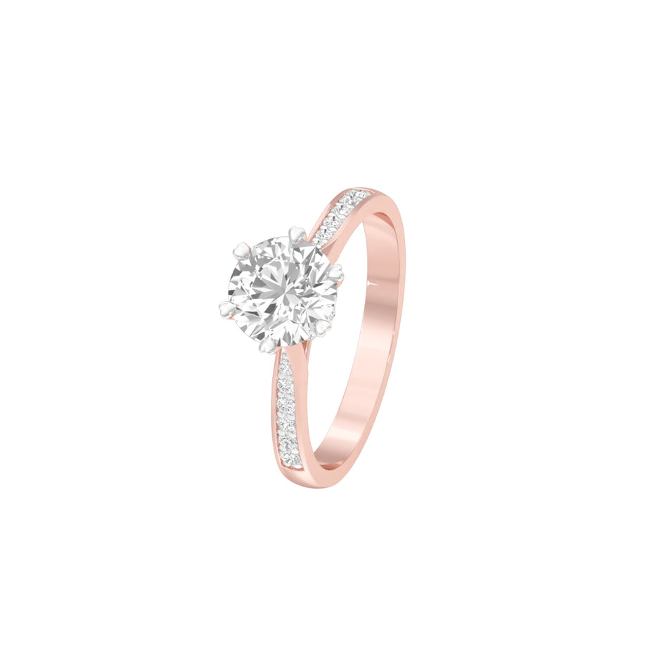 DLR001487 18 KT / Rose Gold / 22
