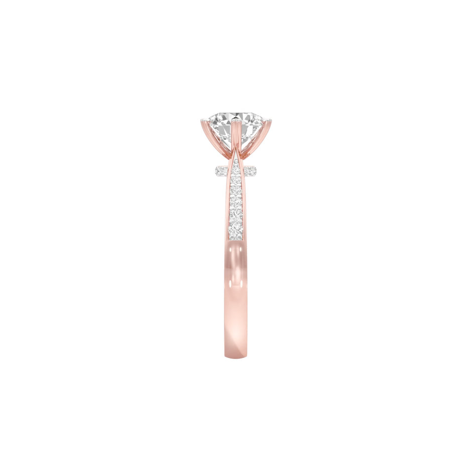 DLR001487 18 KT / Rose Gold / 22