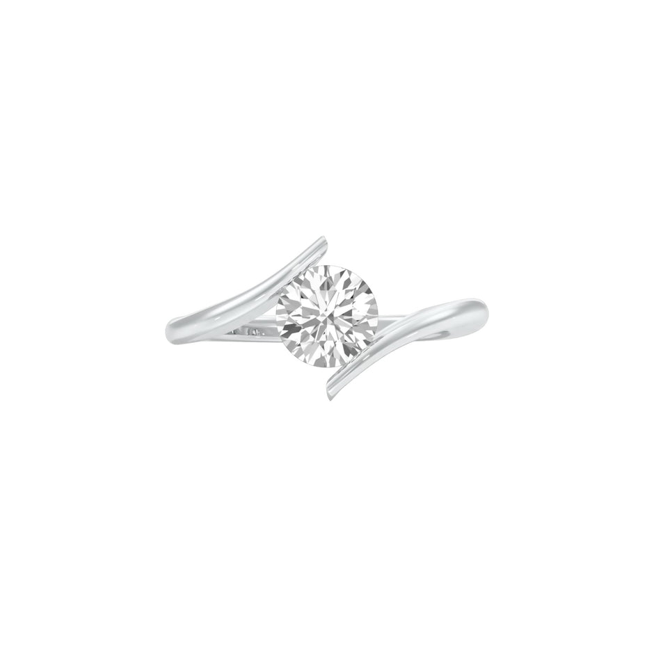 DLR001488 18 KT / White Gold / 22