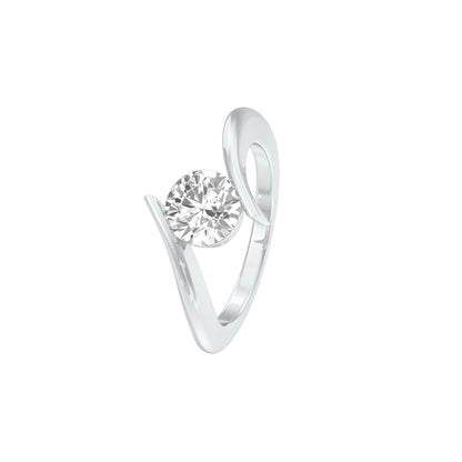 DLR001488 18 KT / White Gold / 22