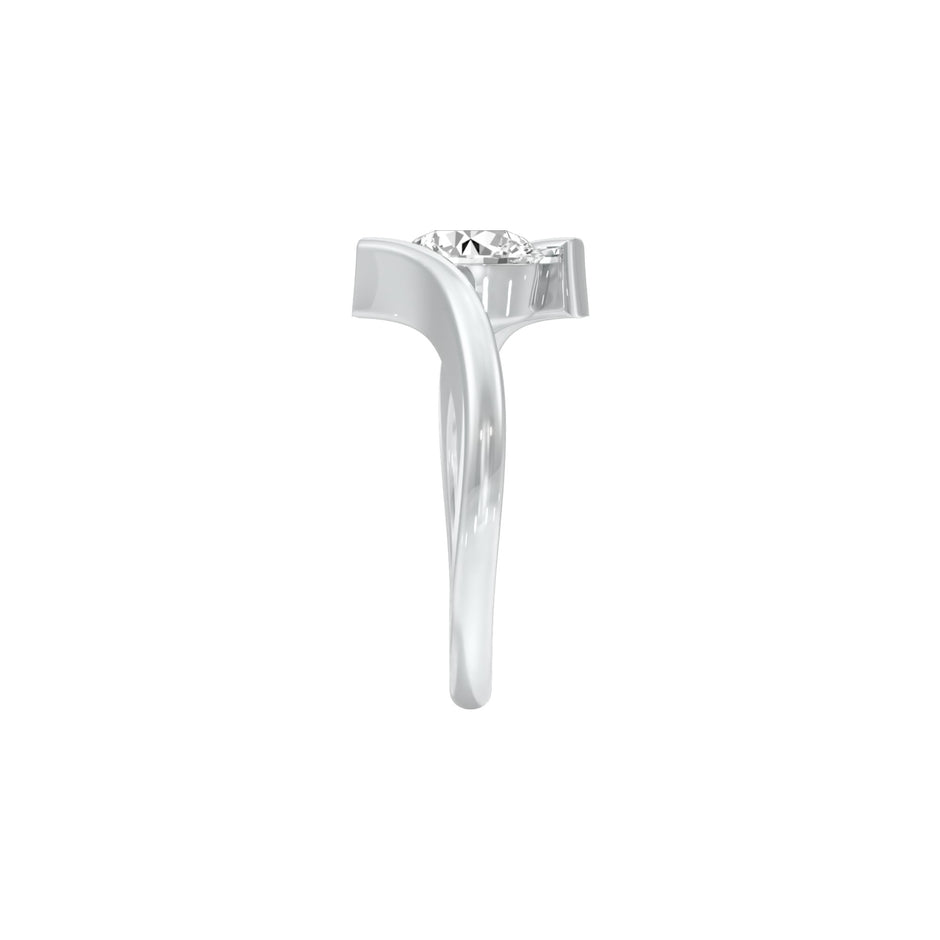 DLR001488 18 KT / White Gold / 22