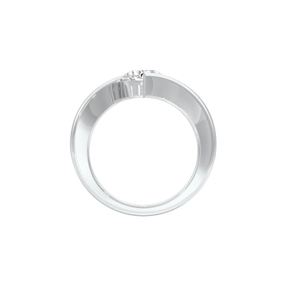 DLR001488 18 KT / White Gold / 22