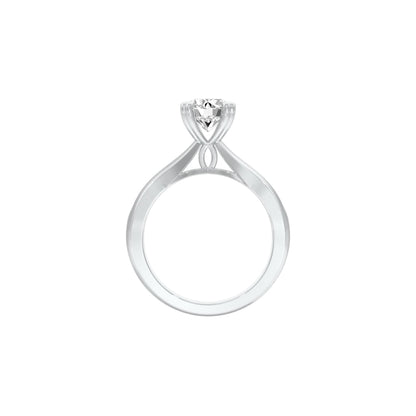 DLR001489 18 KT / White Gold / 22