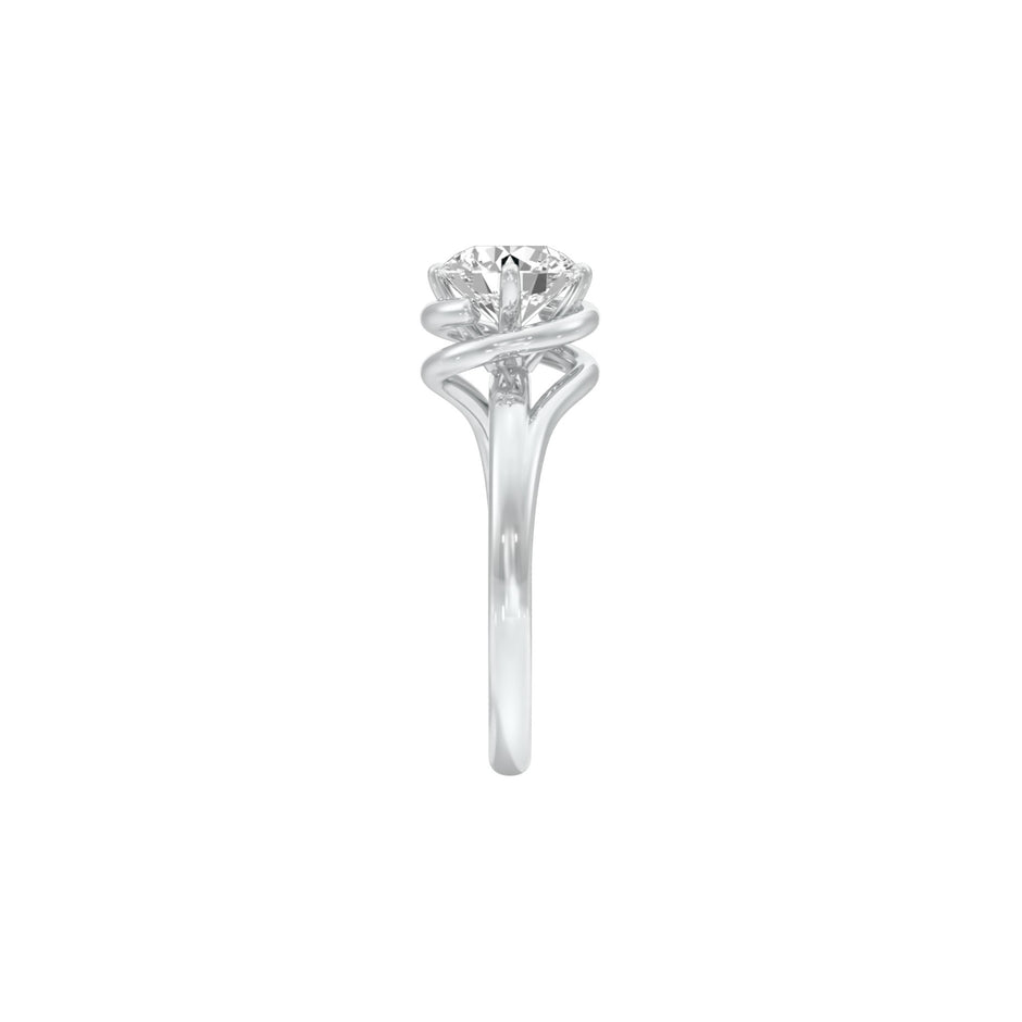 DLR001490 18 KT / White Gold / 22