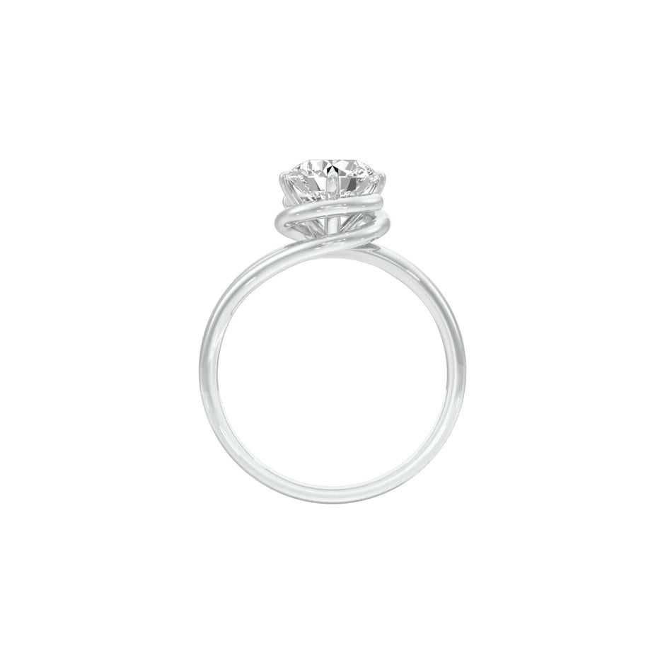 DLR001490 18 KT / White Gold / 22