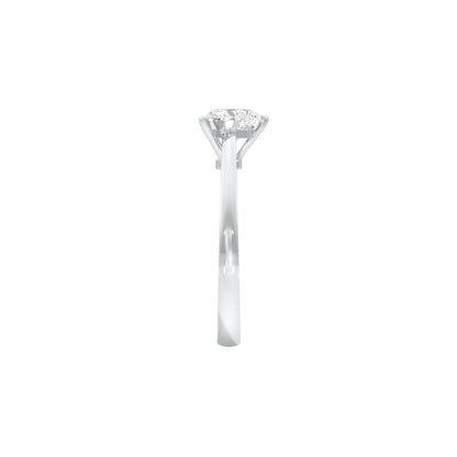 DLR001491 18 KT / White Gold / 22