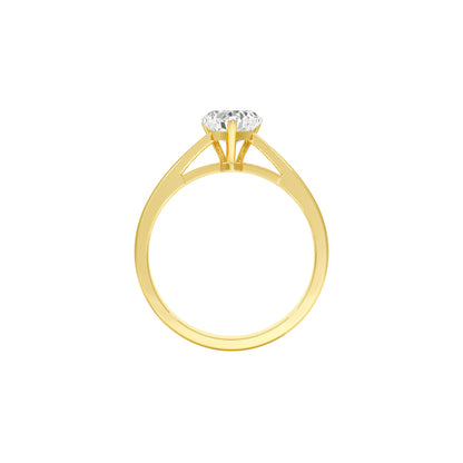DLR001491 18 KT / Yellow Gold / 22