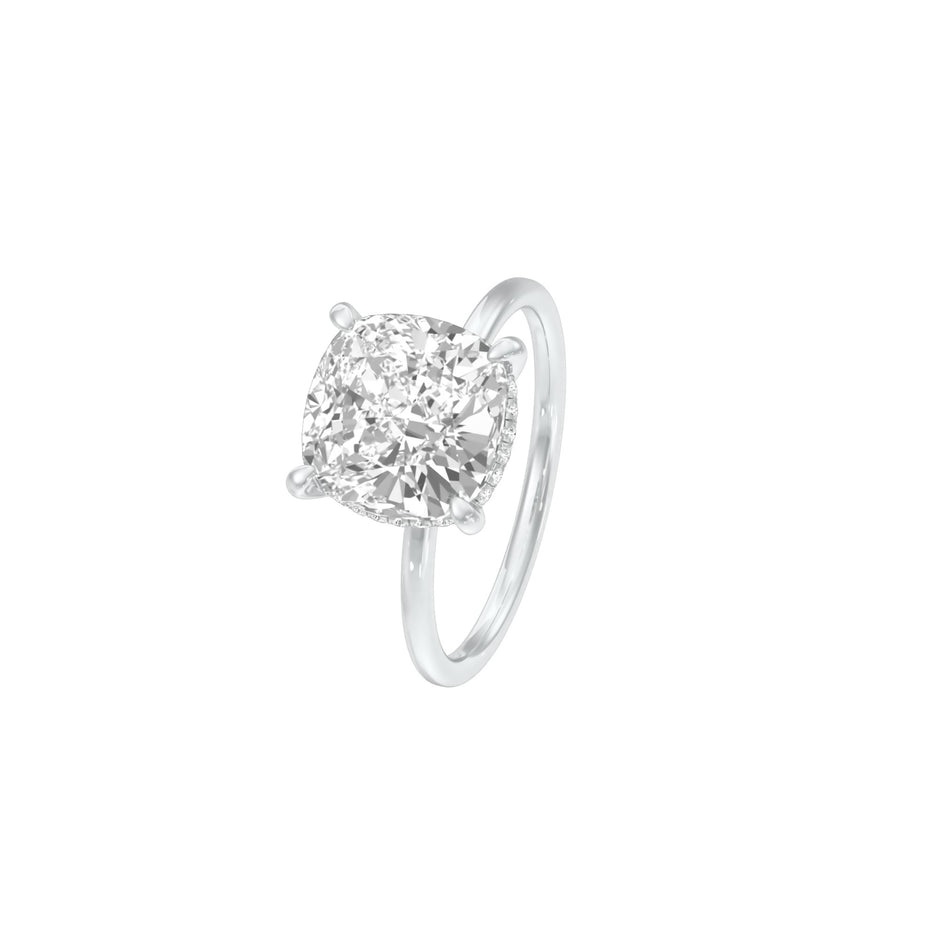 DLR001493 18 KT / White Gold / 22