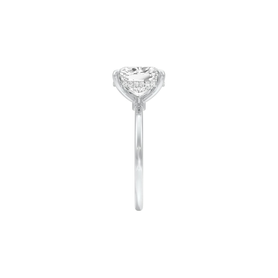 DLR001493 18 KT / White Gold / 22