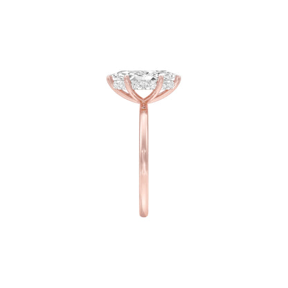 DLR001494 18 KT / Rose Gold / 22