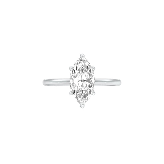 DLR001494 18 KT / White Gold / 22