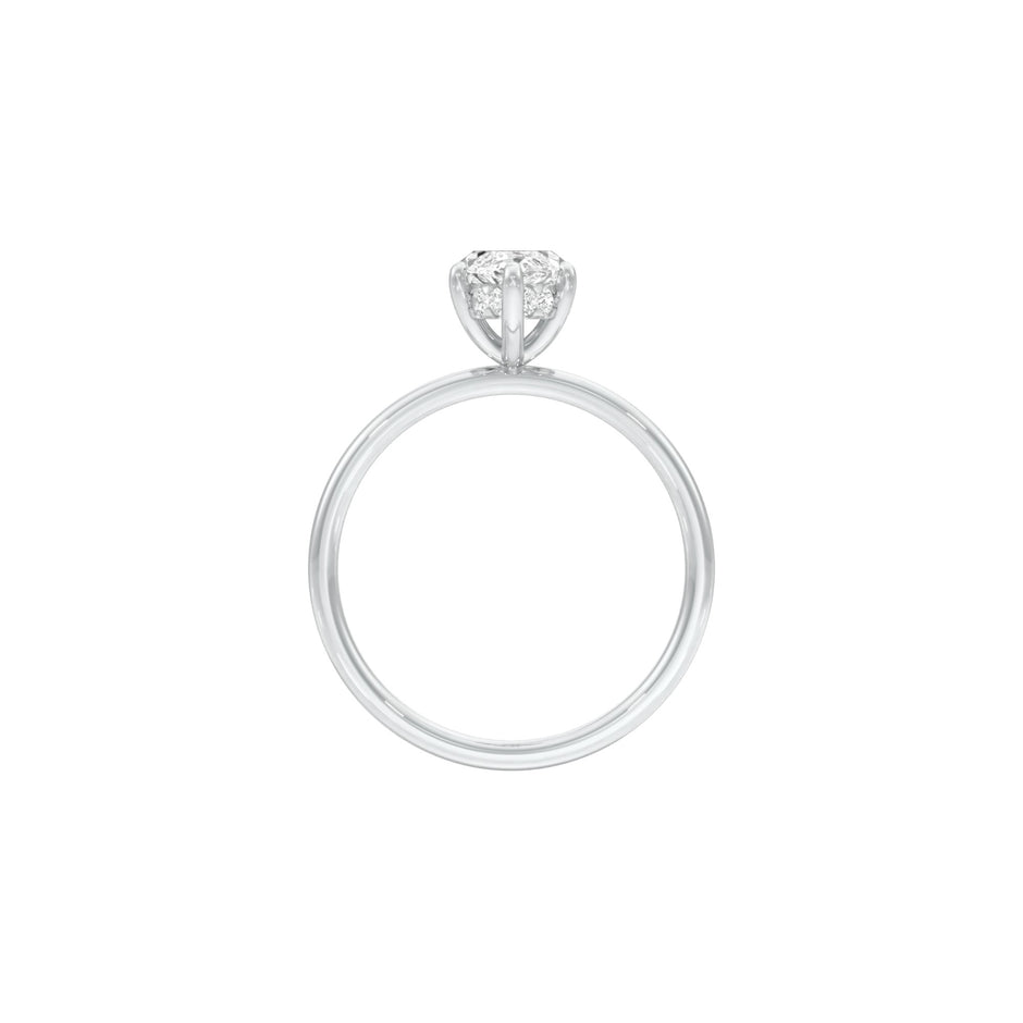 DLR001494 18 KT / White Gold / 22
