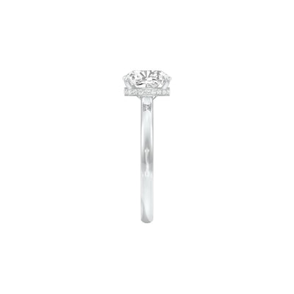 DLR001495 18 KT / White Gold / 22