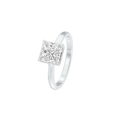 DLR001496 18 KT / White Gold / 22