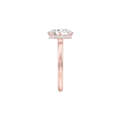 DLR001497 18 KT / Rose Gold / 22
