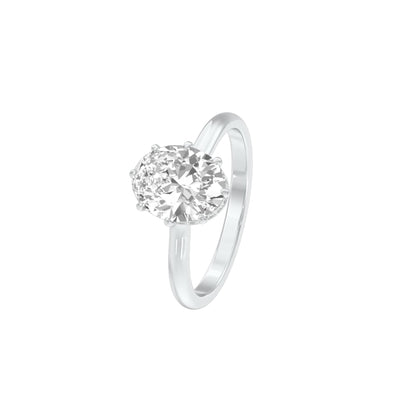 DLR001497 18 KT / White Gold / 22
