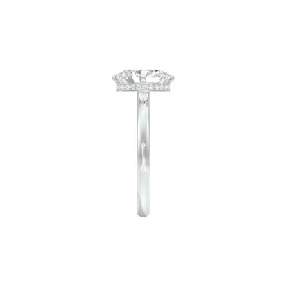 DLR001497 18 KT / White Gold / 22