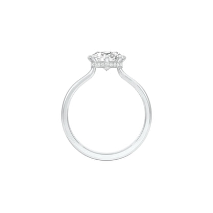 DLR001497 18 KT / White Gold / 22