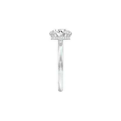 DLR001498 18 KT / White Gold / 22