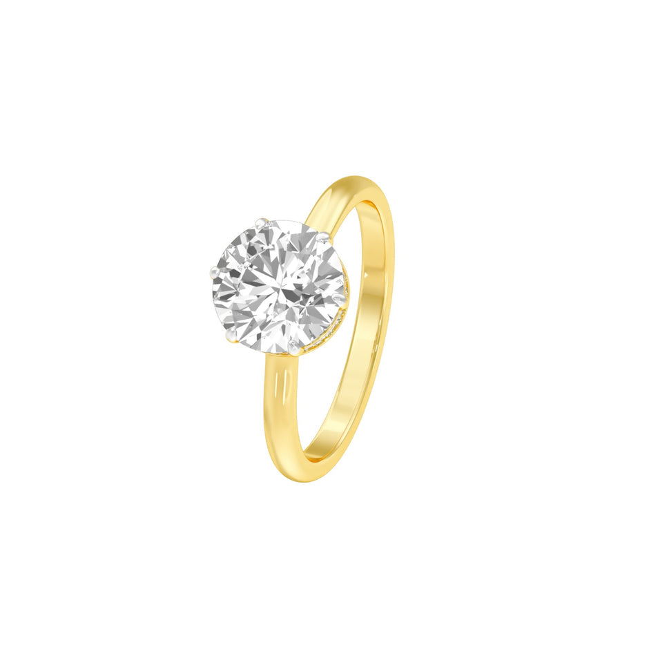 DLR001498 18 KT / Yellow Gold / 22