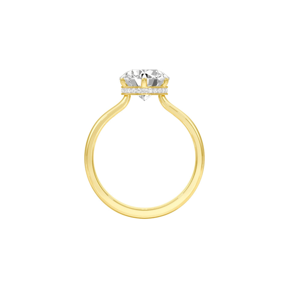 DLR001498 18 KT / Yellow Gold / 22