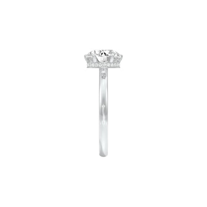 DLR001499 18 KT / White Gold / 22