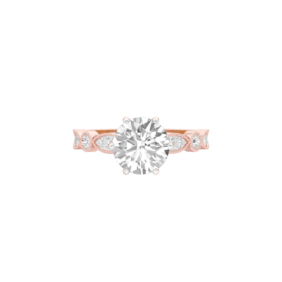 One Soft Yes Diamond Engagement Ring