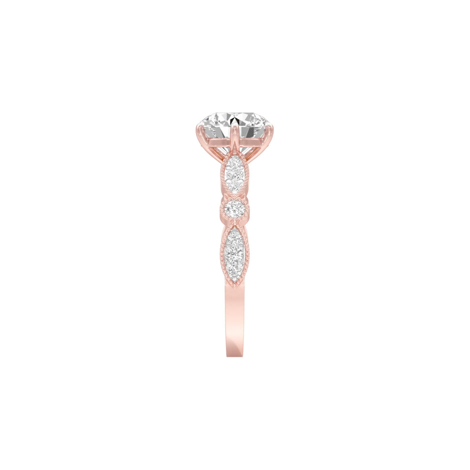 One Soft Yes Diamond Engagement Ring