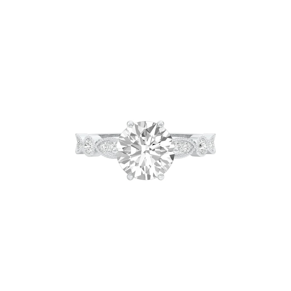 One Soft Yes Diamond Engagement Ring