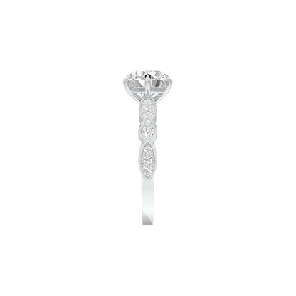 One Soft Yes Diamond Engagement Ring