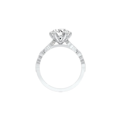 One Soft Yes Diamond Engagement Ring