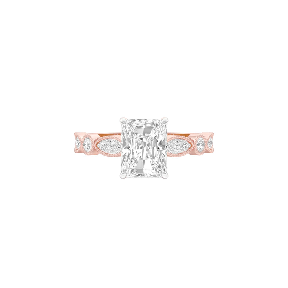 DLR001502 18 KT / Rose Gold / 22