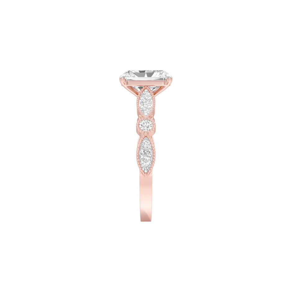 DLR001502 18 KT / Rose Gold / 22