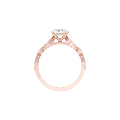DLR001502 18 KT / Rose Gold / 22