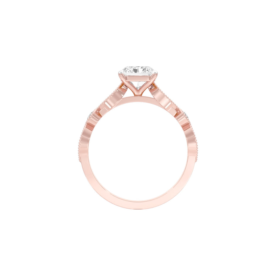 DLR001502 18 KT / Rose Gold / 22