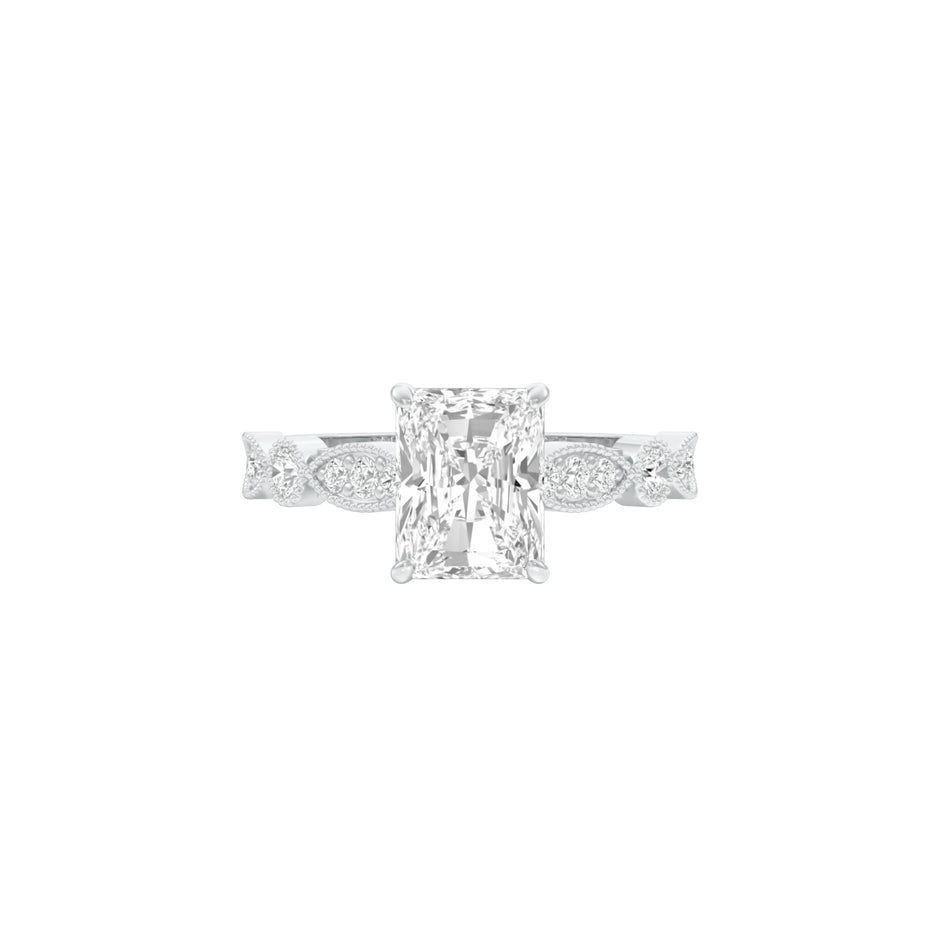 DLR001502 18 KT / White Gold / 22