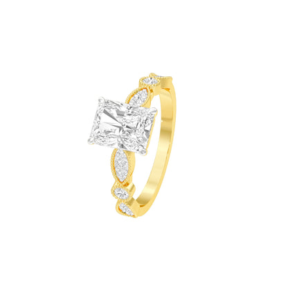 DLR001502 18 KT / Yellow Gold / 22