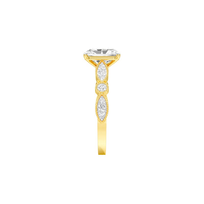 DLR001502 18 KT / Yellow Gold / 22