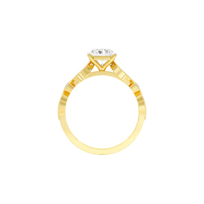 DLR001502 18 KT / Yellow Gold / 22