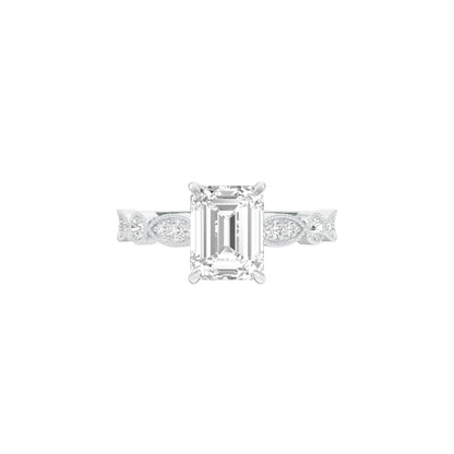 DLR001503 18 KT / White Gold / 22
