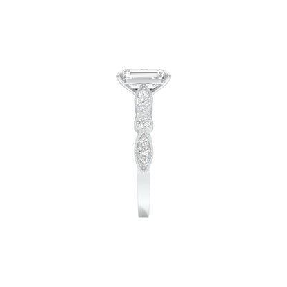 DLR001503 18 KT / White Gold / 22