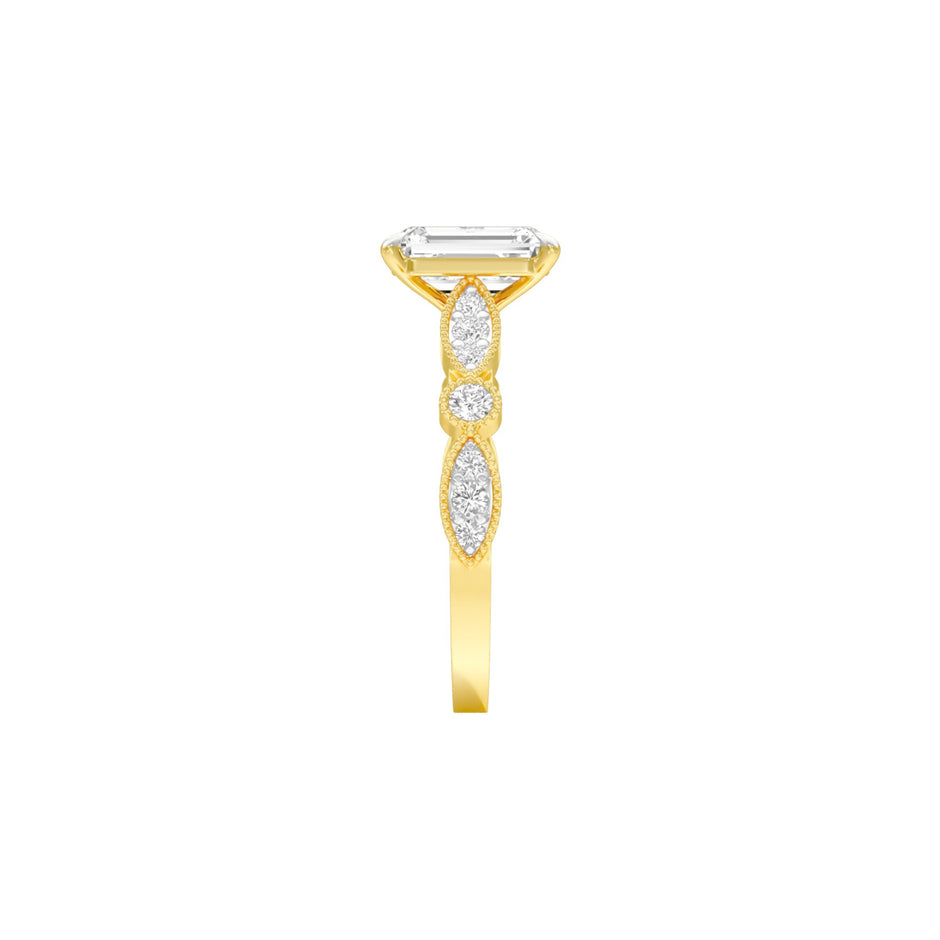 DLR001503 18 KT / Yellow Gold / 22